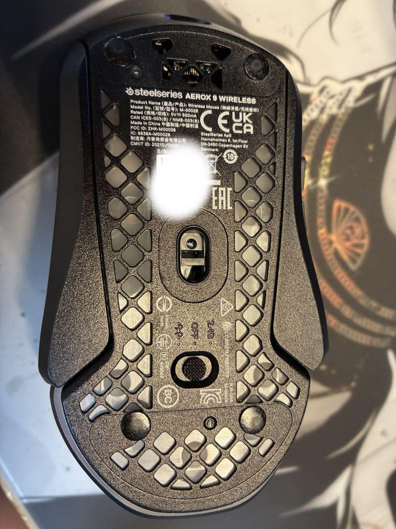 マウス・トラックボール steelseries AEROX 9 WIRELESS