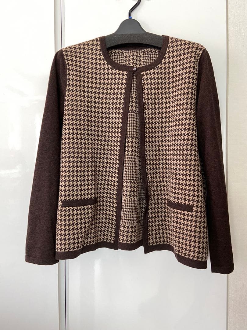 レリアン　ノーカラージャケット