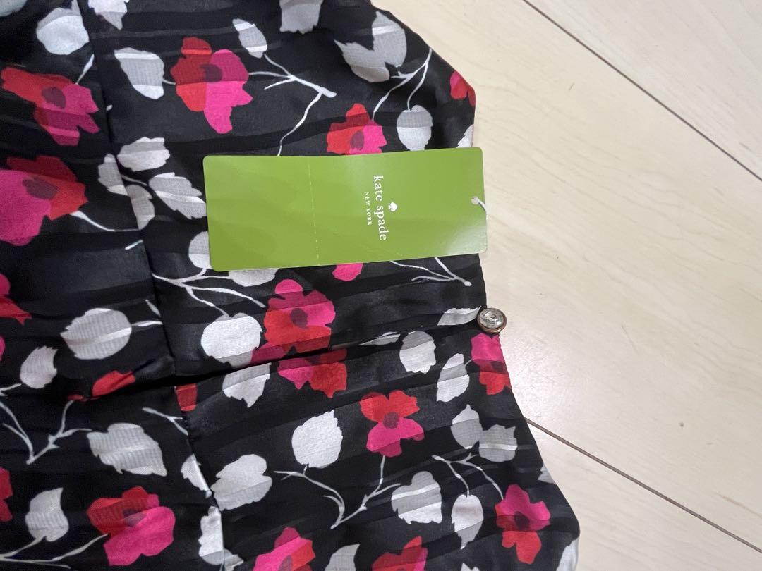 ケイトスペード Kate spade フラワープリントティアード