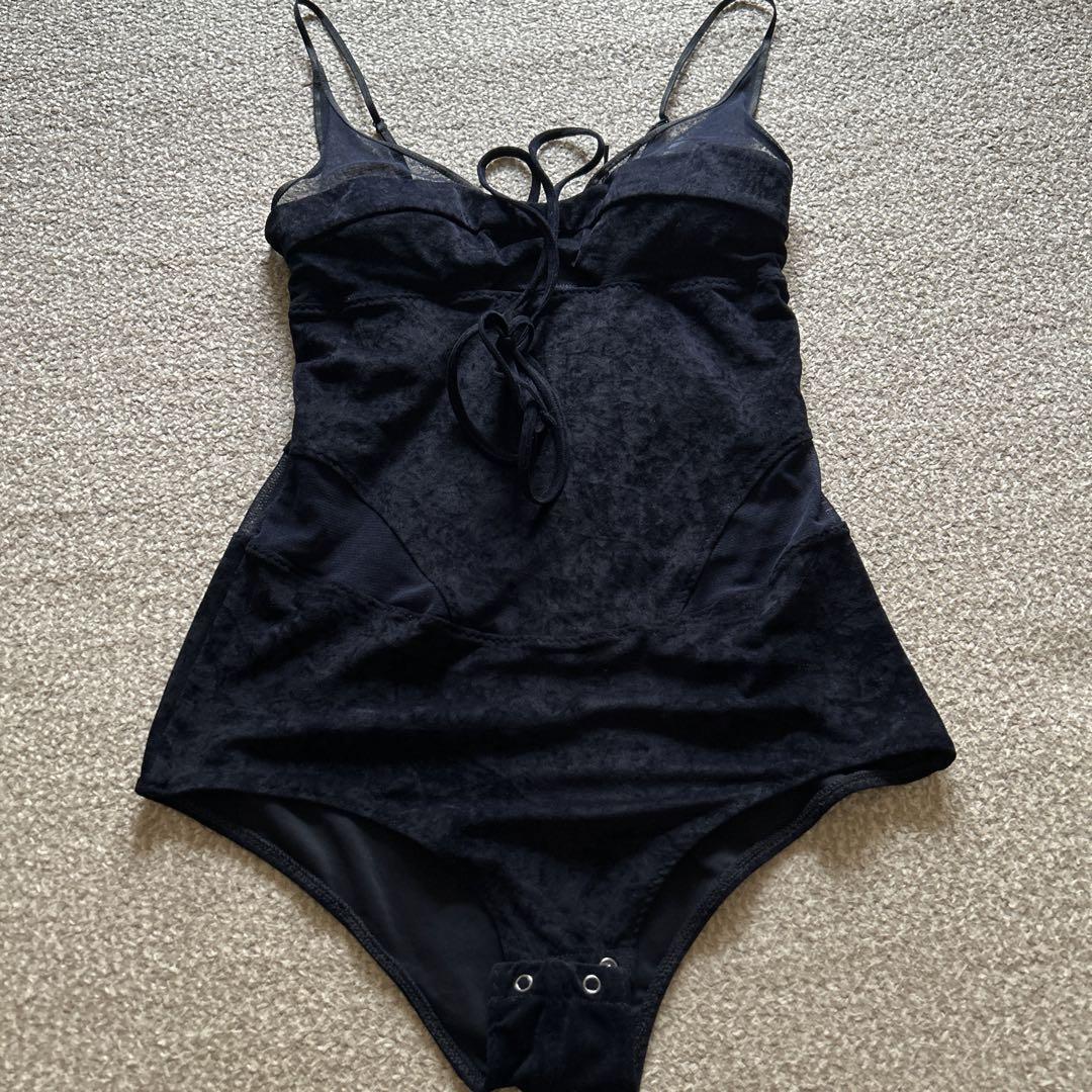 FETICO × JURK / SHEER PANEL BODYSUIT