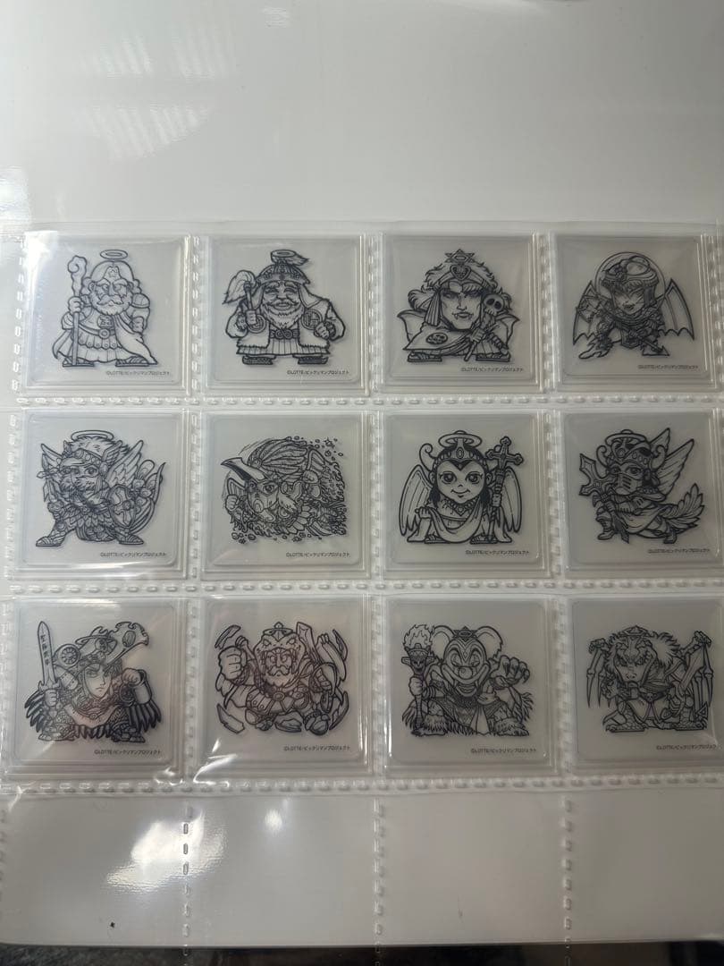 ビックリマン原画展 カードコンプ