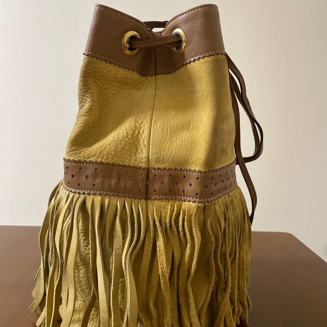 フリンジ バッグJ&M