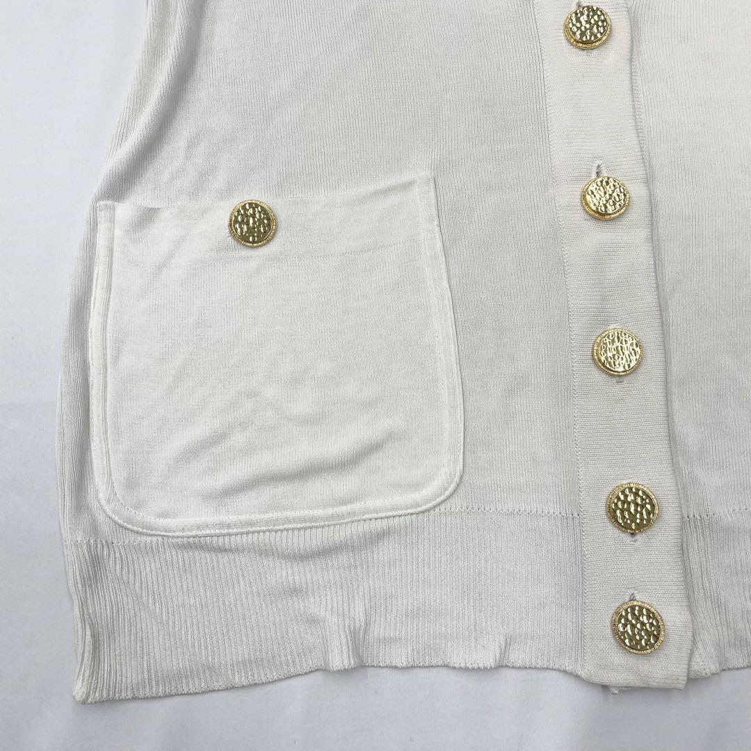 美品✨CHANEL カーディガン　金ボタン　トップス シャネル(CHANEL)シャネル カーディガン カーディガン 衣料品