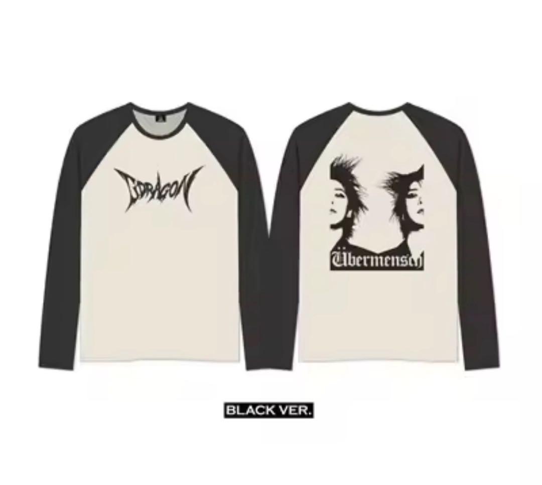 新品未使用　G-DRAGON ロンT ブラック　男女兼用