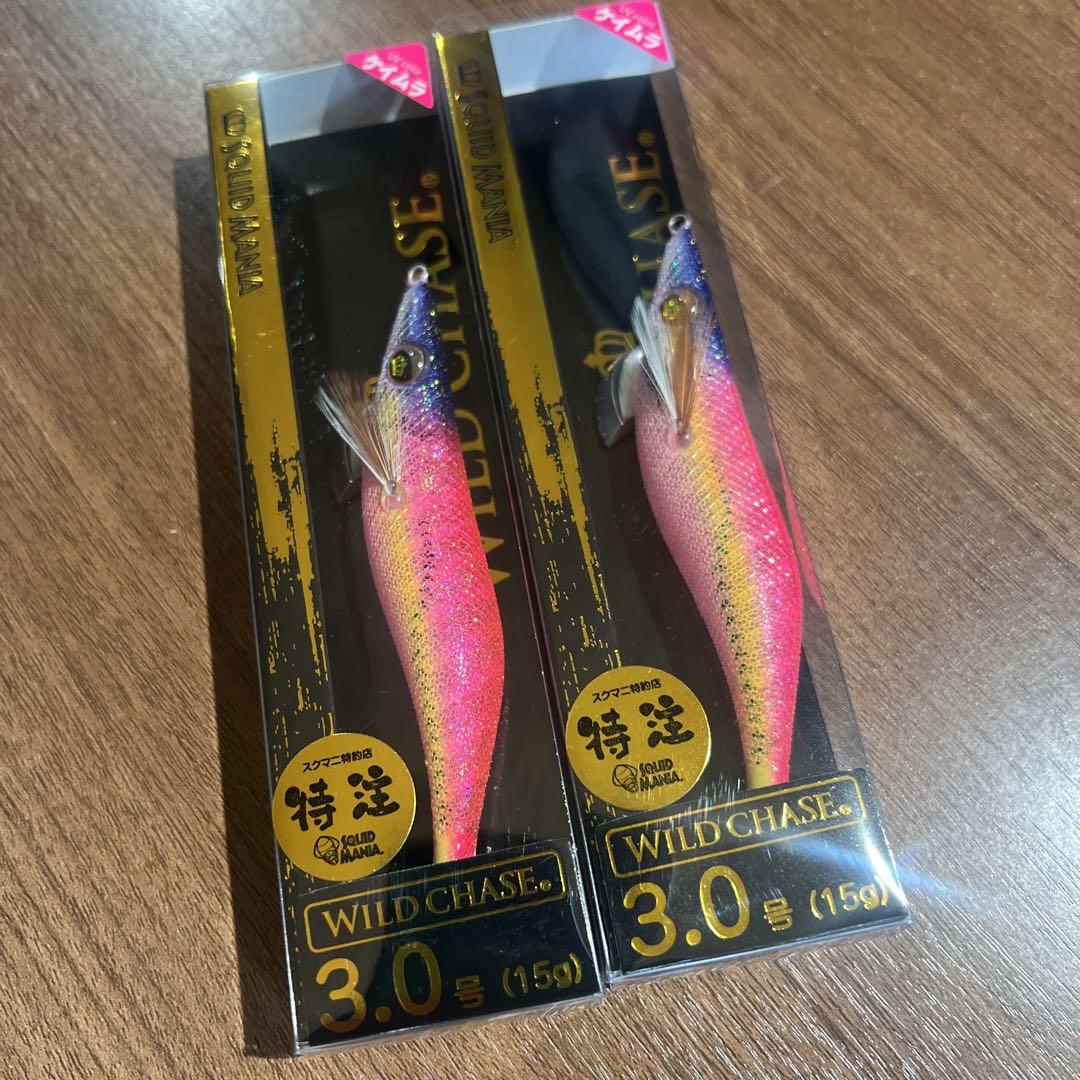 スクイッドマニア　特注カラー　3.0 ノーマル スクイッドマニア ワイルドチェイス 3.0号 烏賊Style限定カラー
