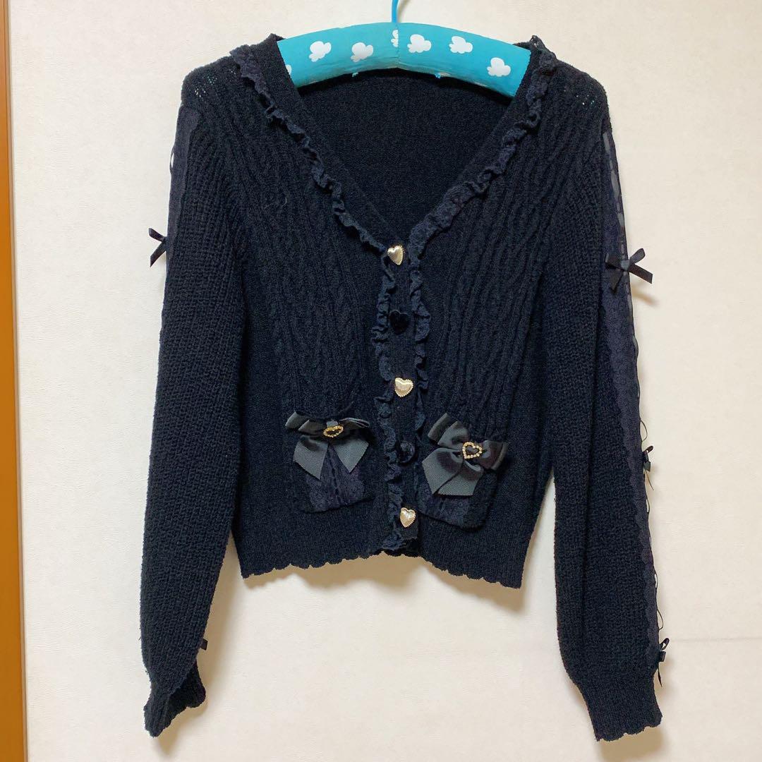 LIZLISA ニットカーディガン