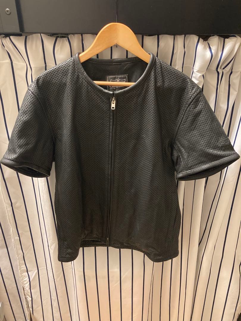 まとめ買いでお得 半袖 カドヤ カドヤ パンチングレザー LLサイズ L