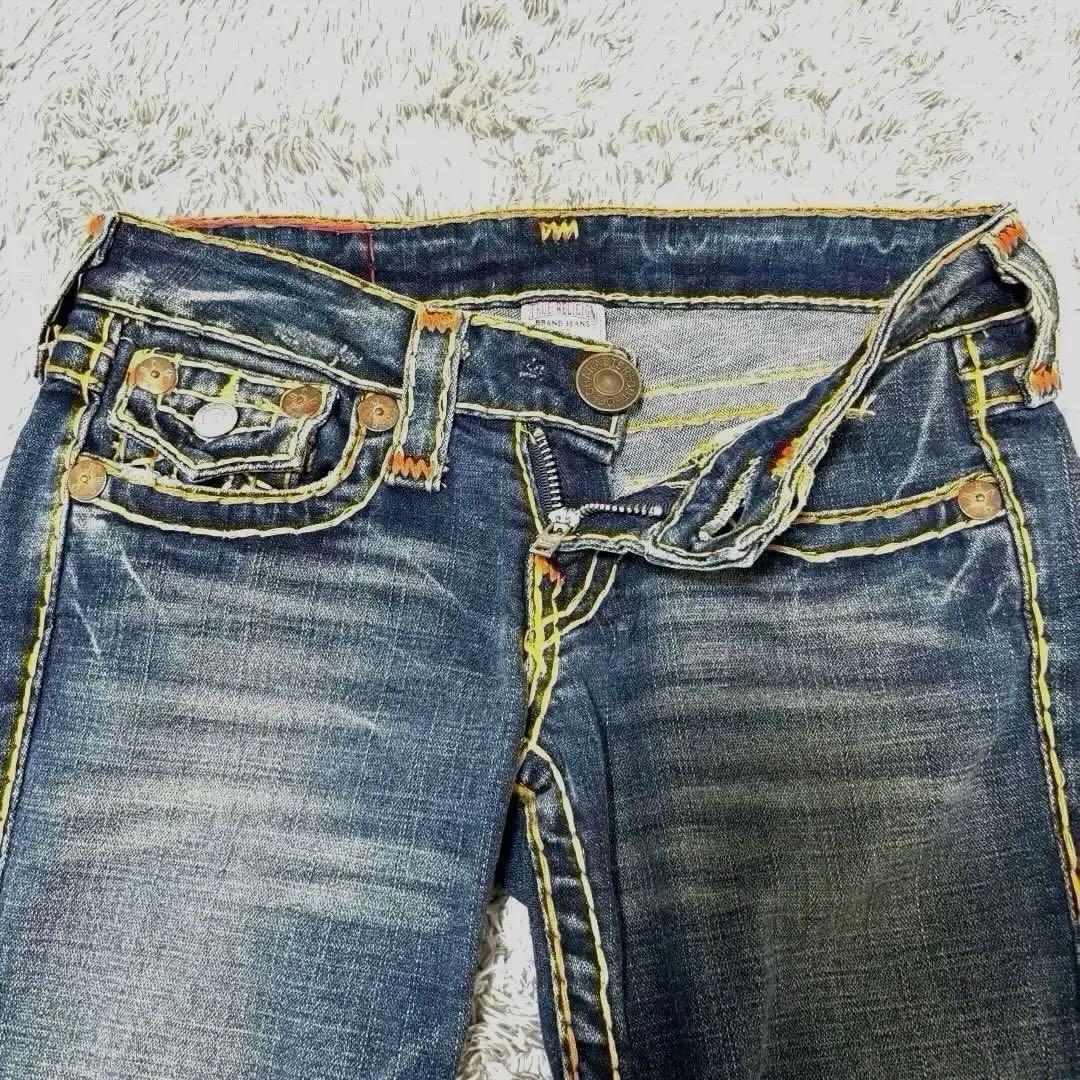 【美品】TRUE RELIGIONトゥルーレリジョンBILLY SUPER T