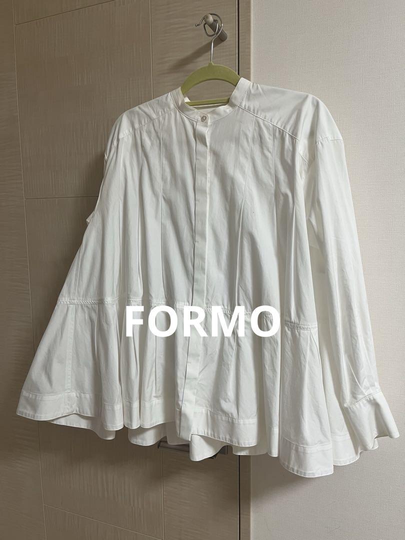 FORMO フォルモ　Aライン　フレアシルエット　ブラウス
