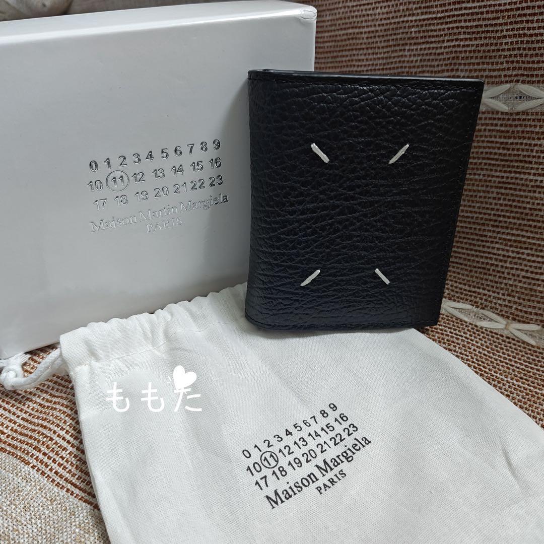 Maison Margiela 三つ折り財布 ブラック