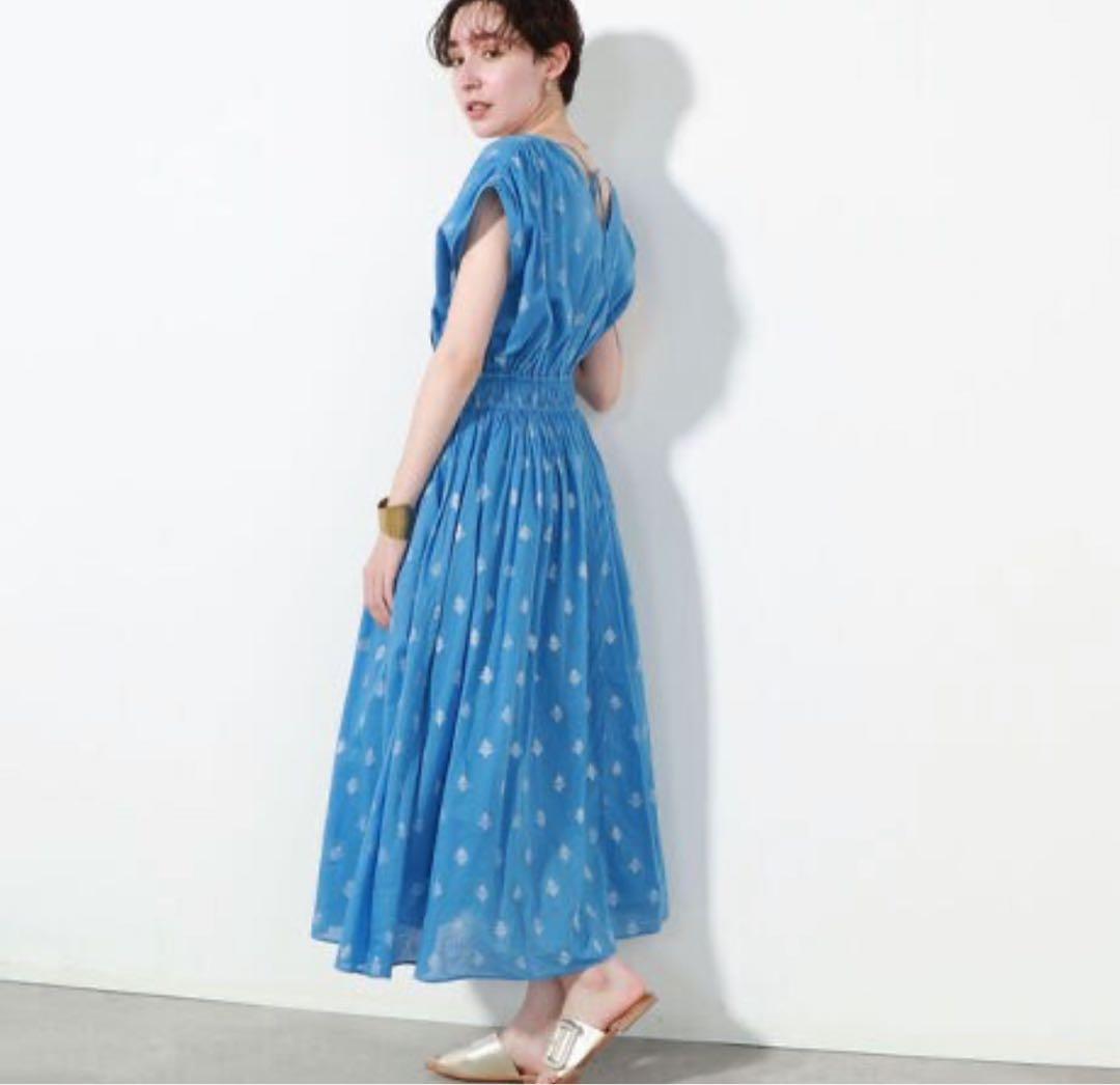 ne Quittez pas /ヌキテパ　FOIL PRINT DRESS