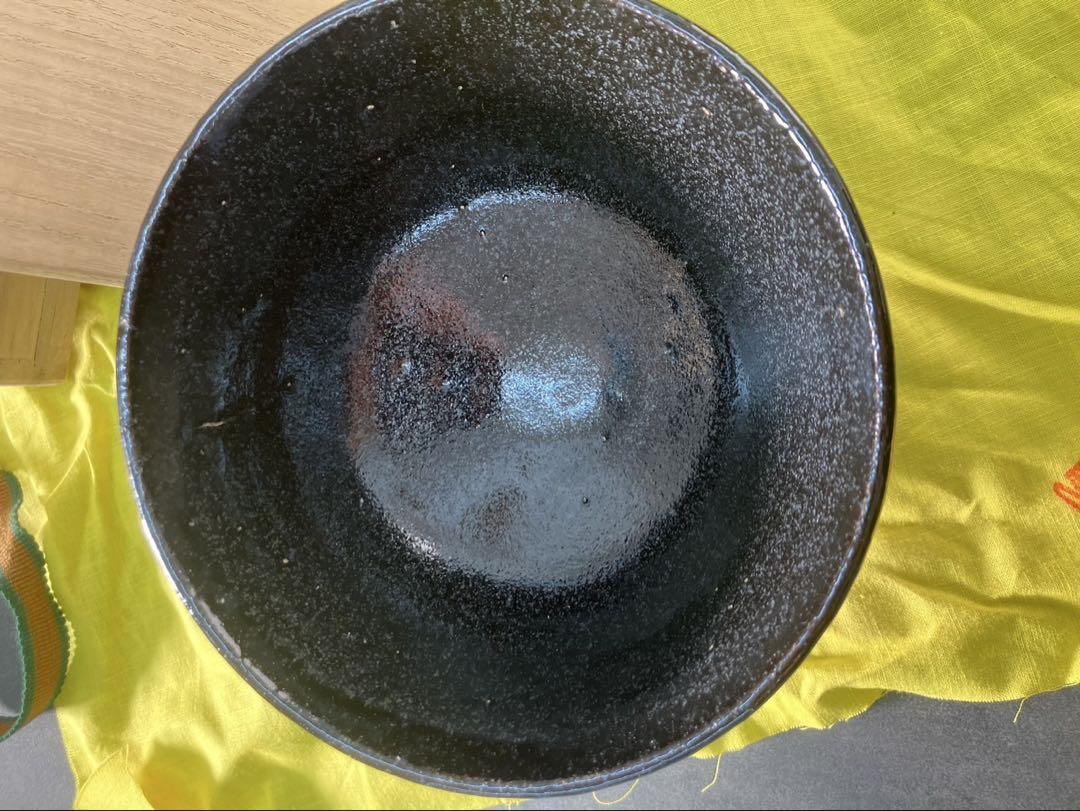 J【牛ノ戸焼】鳥取民藝　小林秀晴作　牛ノ戸窯茶碗　抹茶茶碗　茶道具　共箱※美品