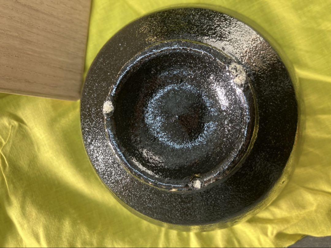 J【牛ノ戸焼】鳥取民藝　小林秀晴作　牛ノ戸窯茶碗　抹茶茶碗　茶道具　共箱※美品