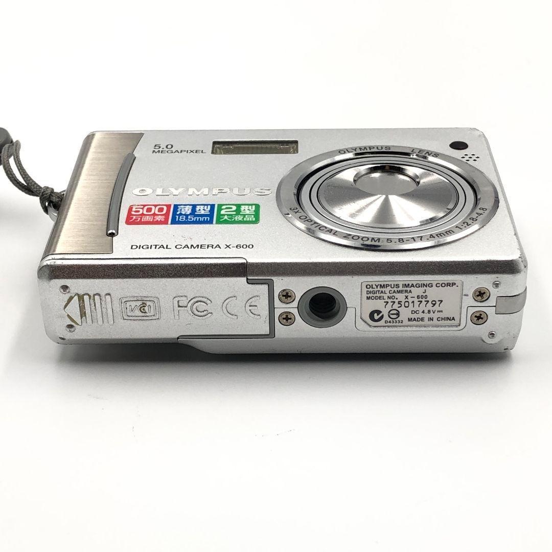 完動品】OLYMPUS X-600 デジタルカメラ 動作確認済み - メルカリ
