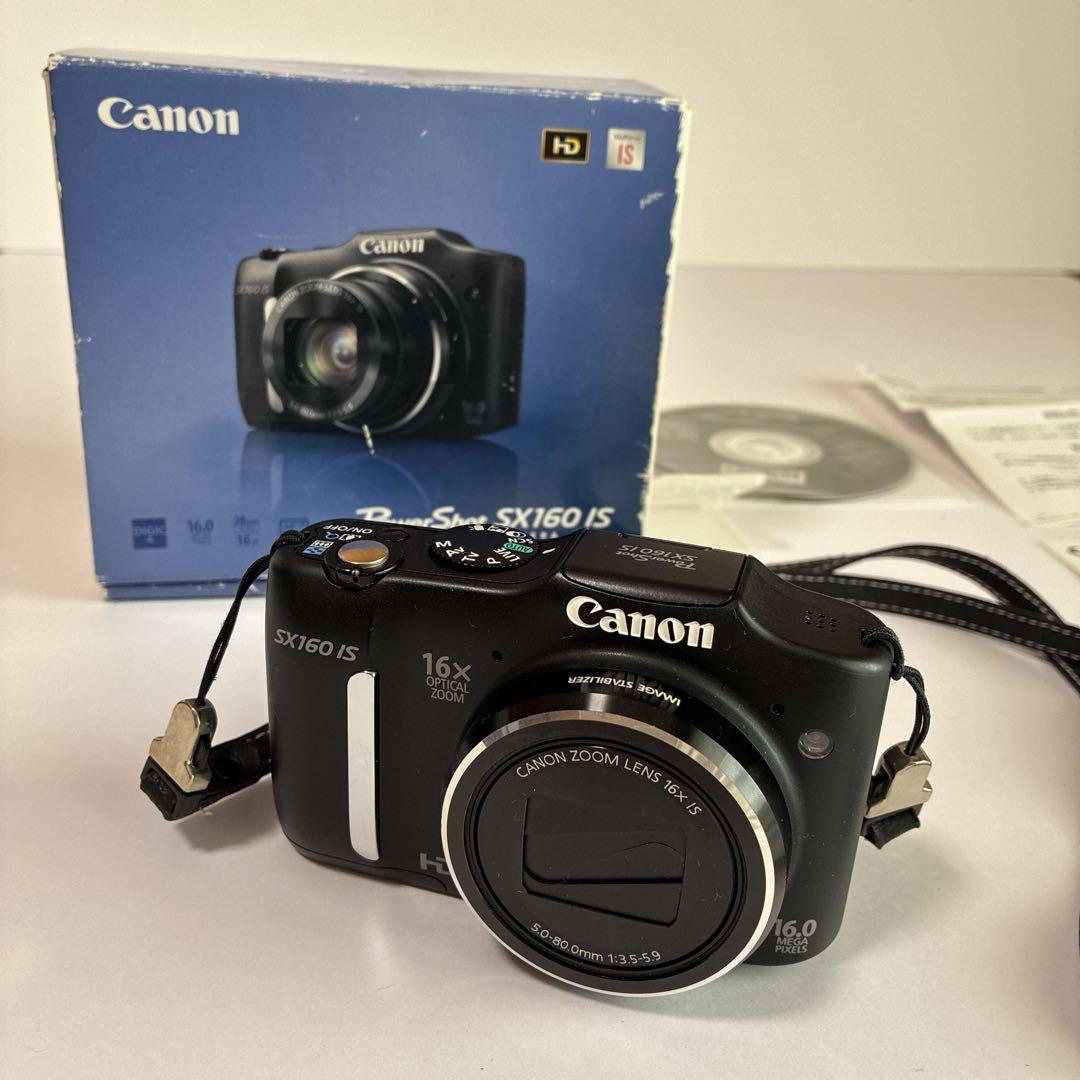 超美品 キヤノン PowerShot SX160 IS コンパクトデジタルカメラ Amazon.com : Canon PowerShot SX160 is 16.0 MP Digital Camera