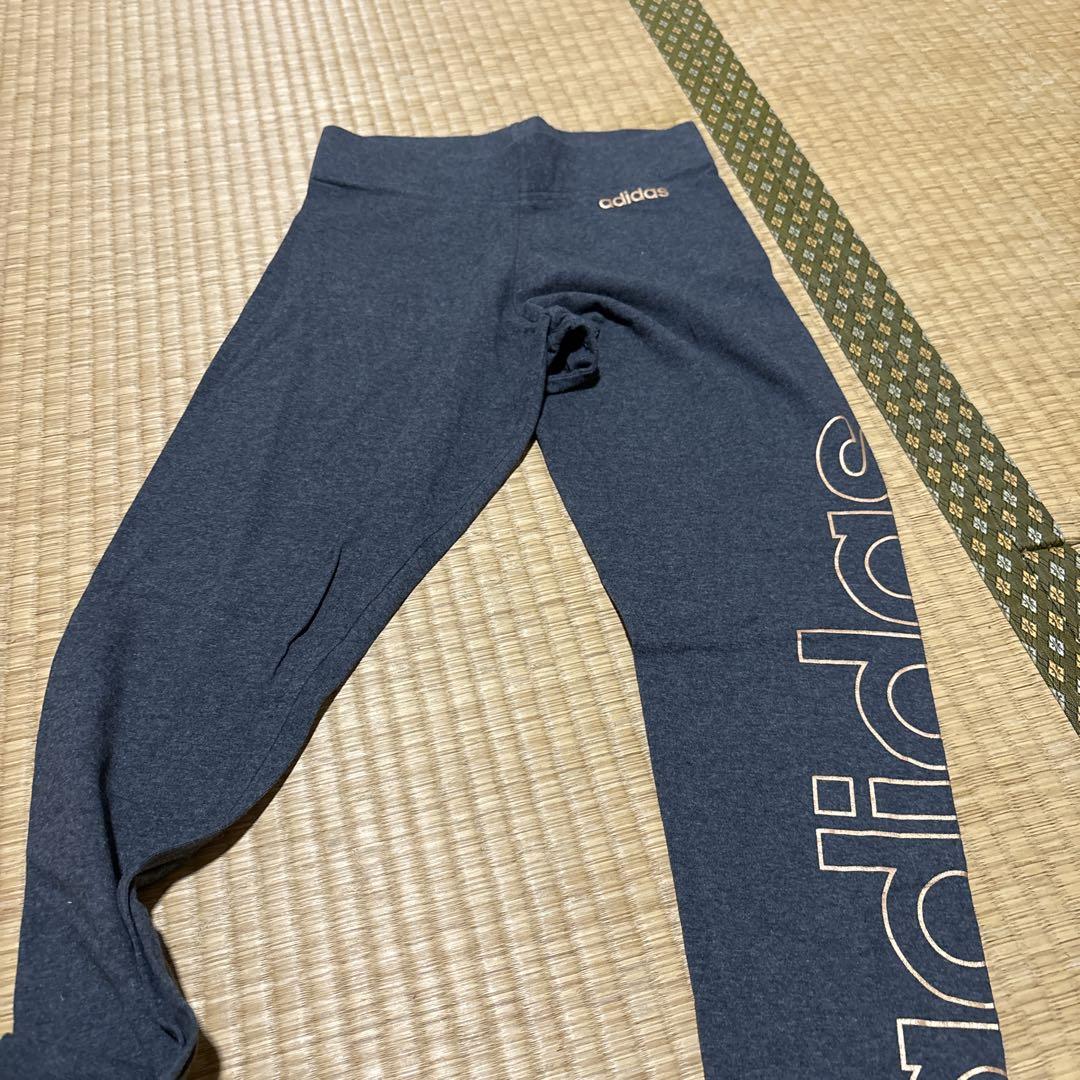 adidas ネイビー レギンス サイズ85cm