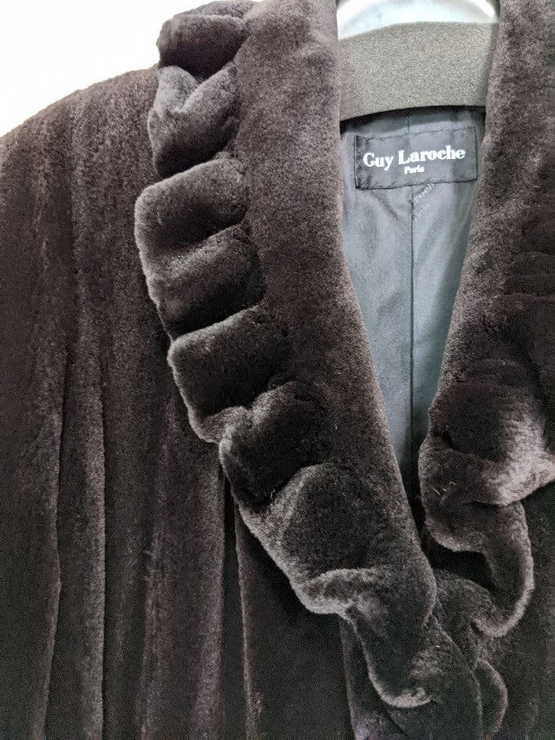 Guy Laroche 超美品♡ ミンク ひざ丈ファーコート Guy Laroche 超美品♡ ミンク ひざ丈ファーコート