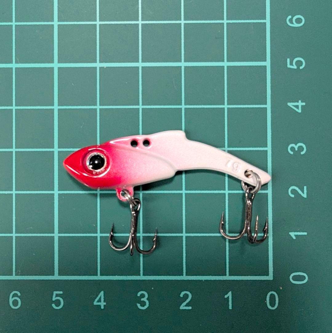 バイブレーションルアー 鉄板 7g 8色 4.8cm シンキング