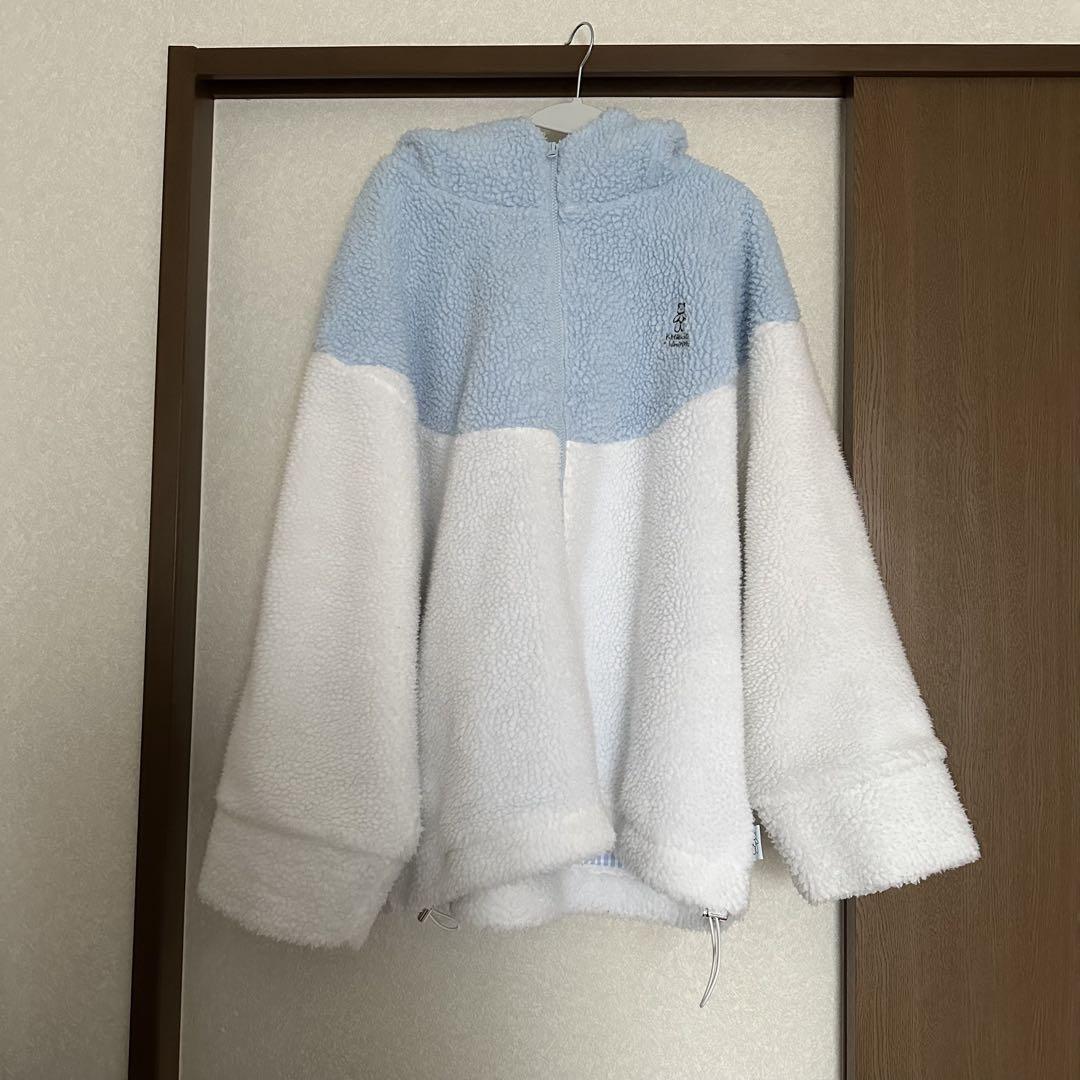 【年末セール】Whinny ふあふあ、くまきちブルャ~ ホワイト 天使界隈