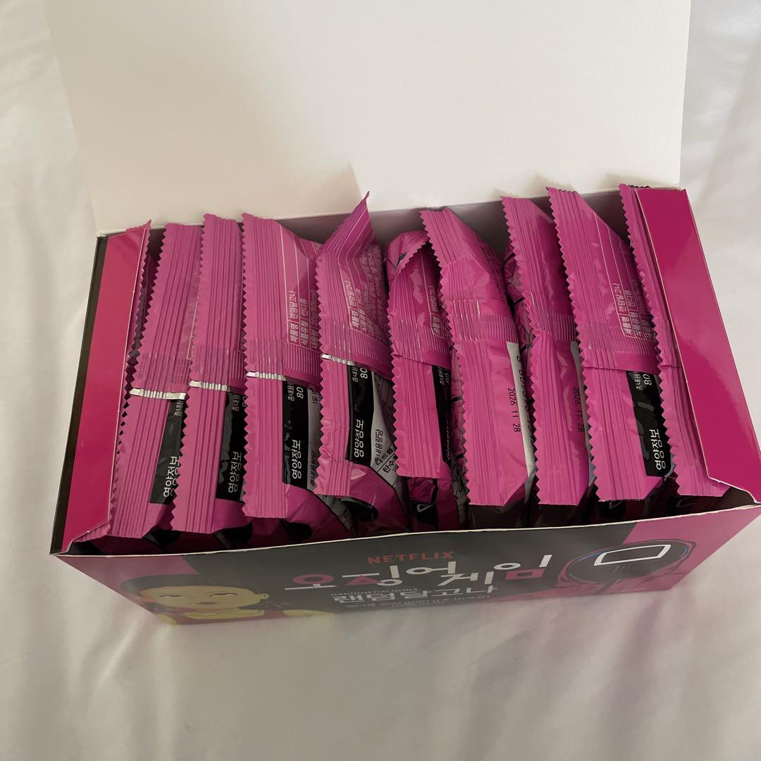 イカゲーム　ダルゴナ　10個入り1ケース