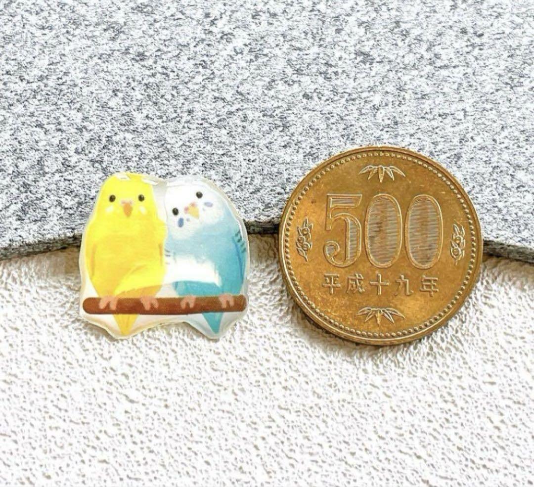 インコ セキセイインコ 小鳥 アンブレラマーカー 傘 チャーム