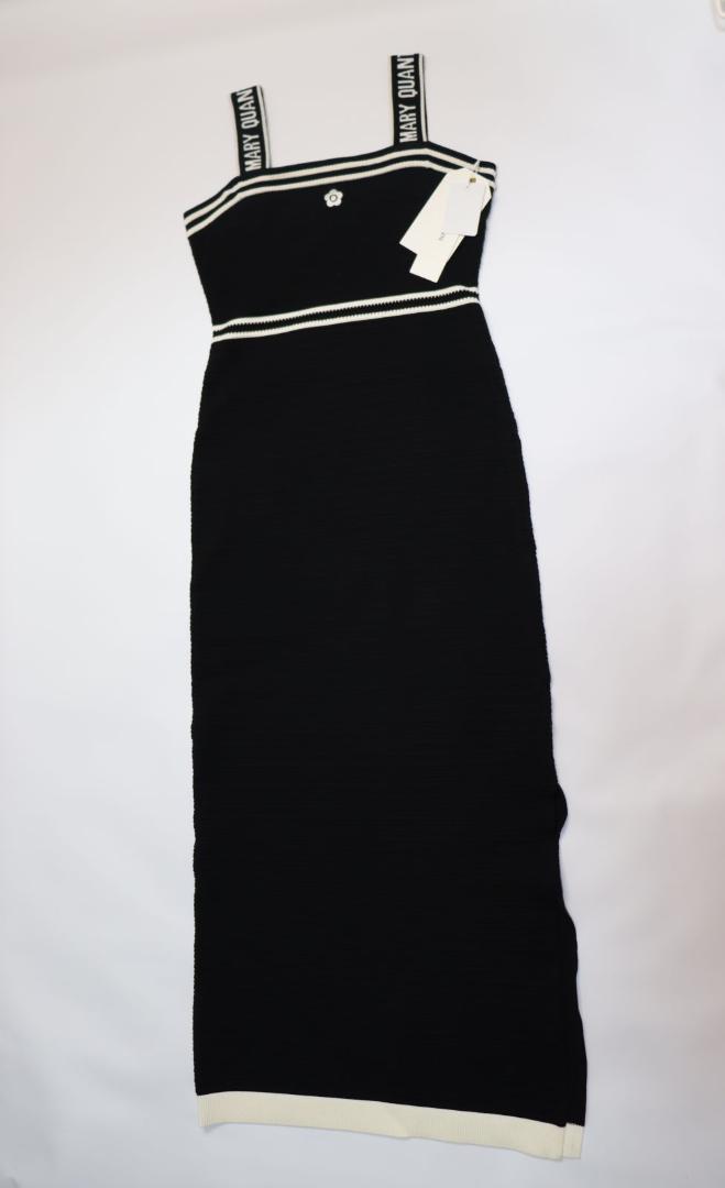即納 新品 LILY BROWN MARY QUANT ロゴジャガードワンピース 画像3