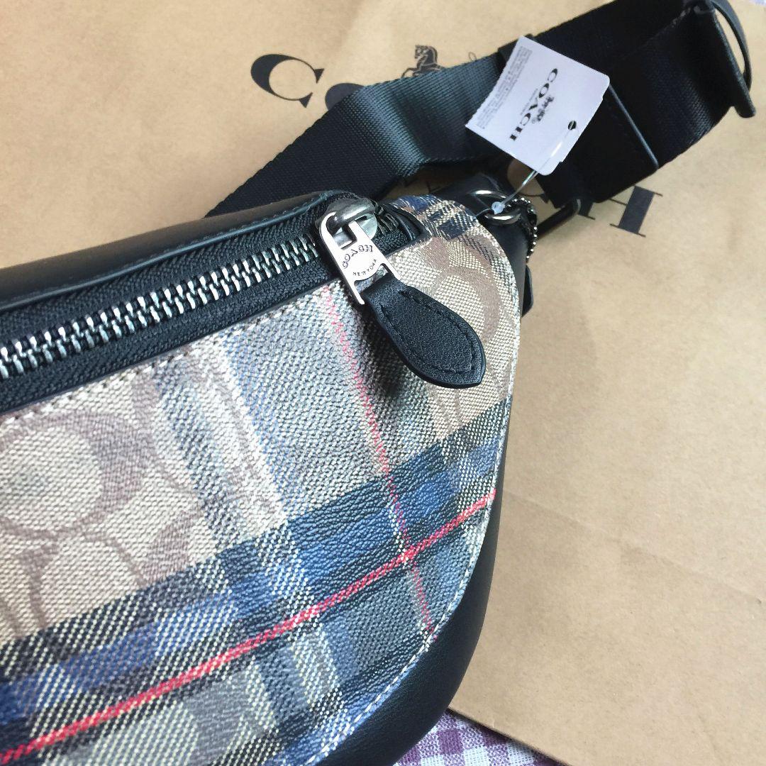 ＜COACH＞コーチバッグ ベルトバッグ F83001 メンズボディバッグ