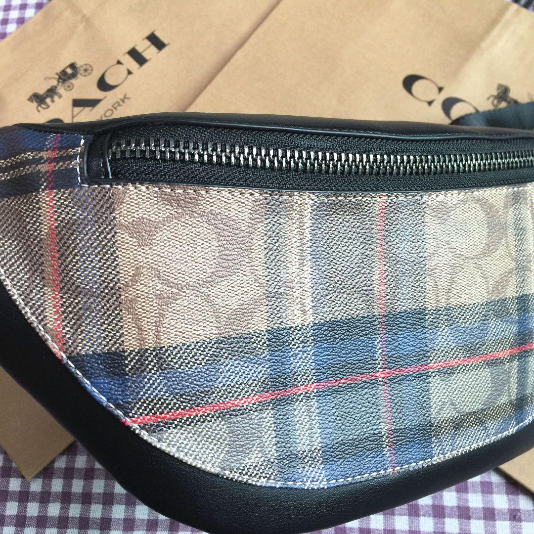 ＜COACH＞コーチバッグ ベルトバッグ F83001 メンズボディバッグ