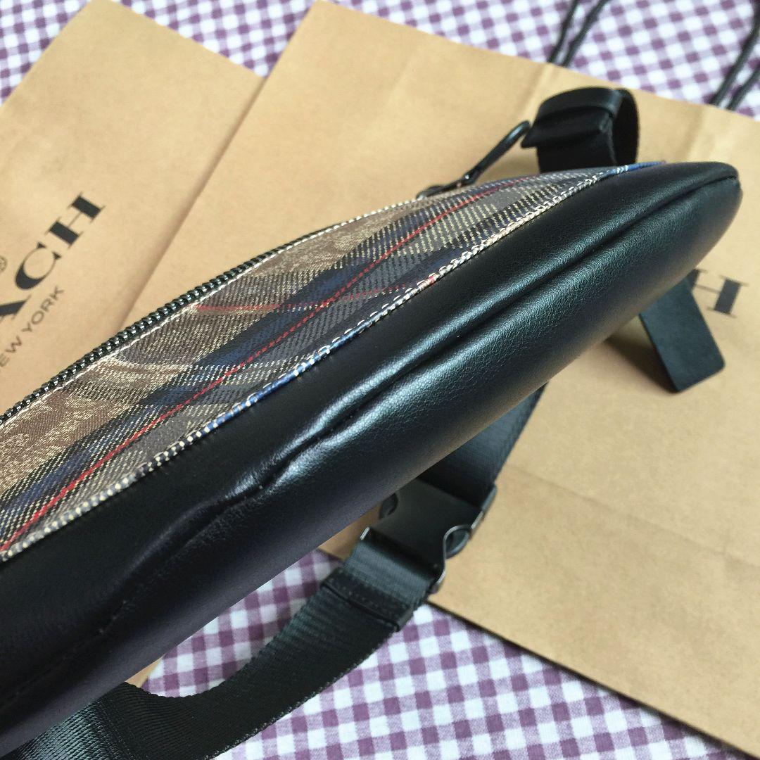 ＜COACH＞コーチバッグ ベルトバッグ F83001 メンズボディバッグ