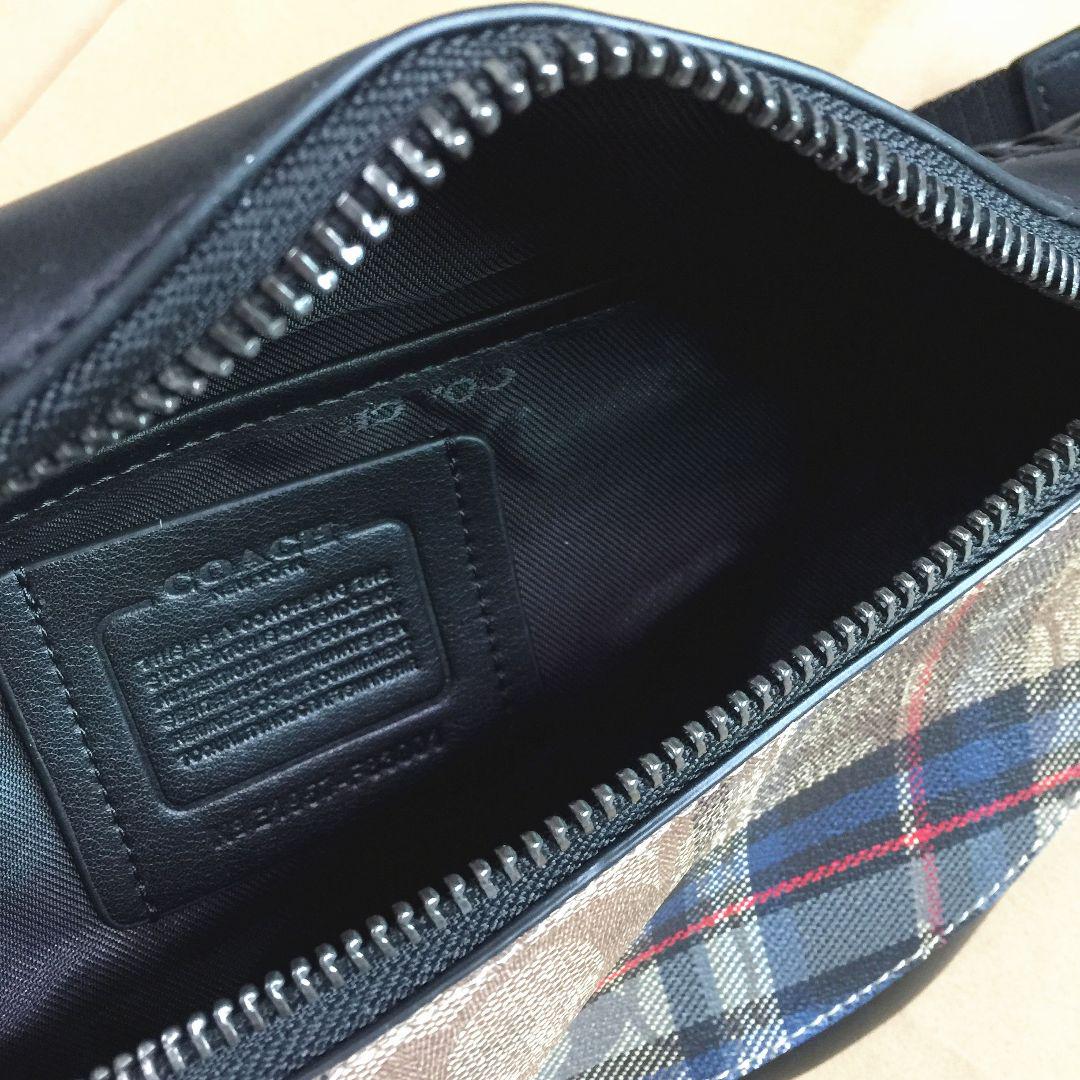 ＜COACH＞コーチバッグ ベルトバッグ F83001 メンズボディバッグ