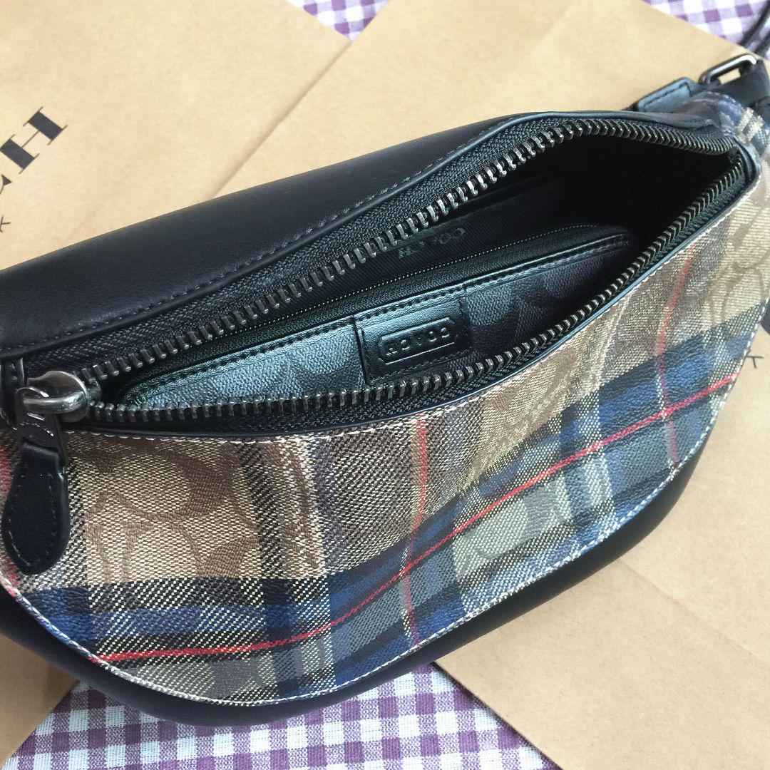 ＜COACH＞コーチバッグ ベルトバッグ F83001 メンズボディバッグ