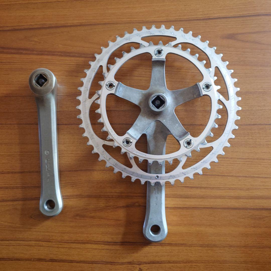 【レア】SHIMANO600 クランクセット FC-6207  165mm 日本最大級のUSEDスポーツサイクル＆パーツ買取・販売店