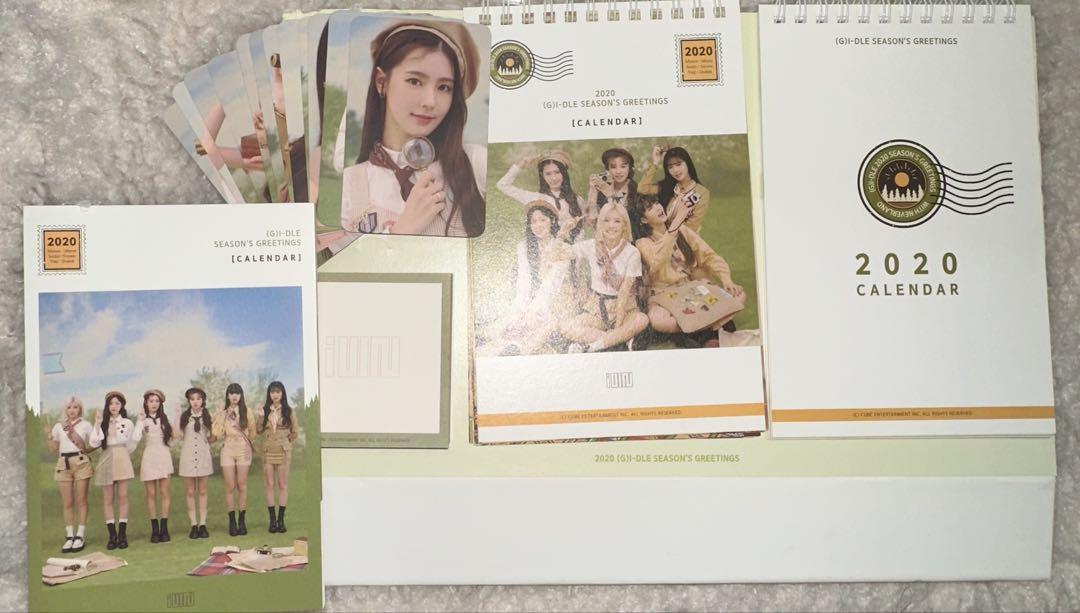2020 (G)I-DLE SEASON'S GREETINGS (シーグリ)