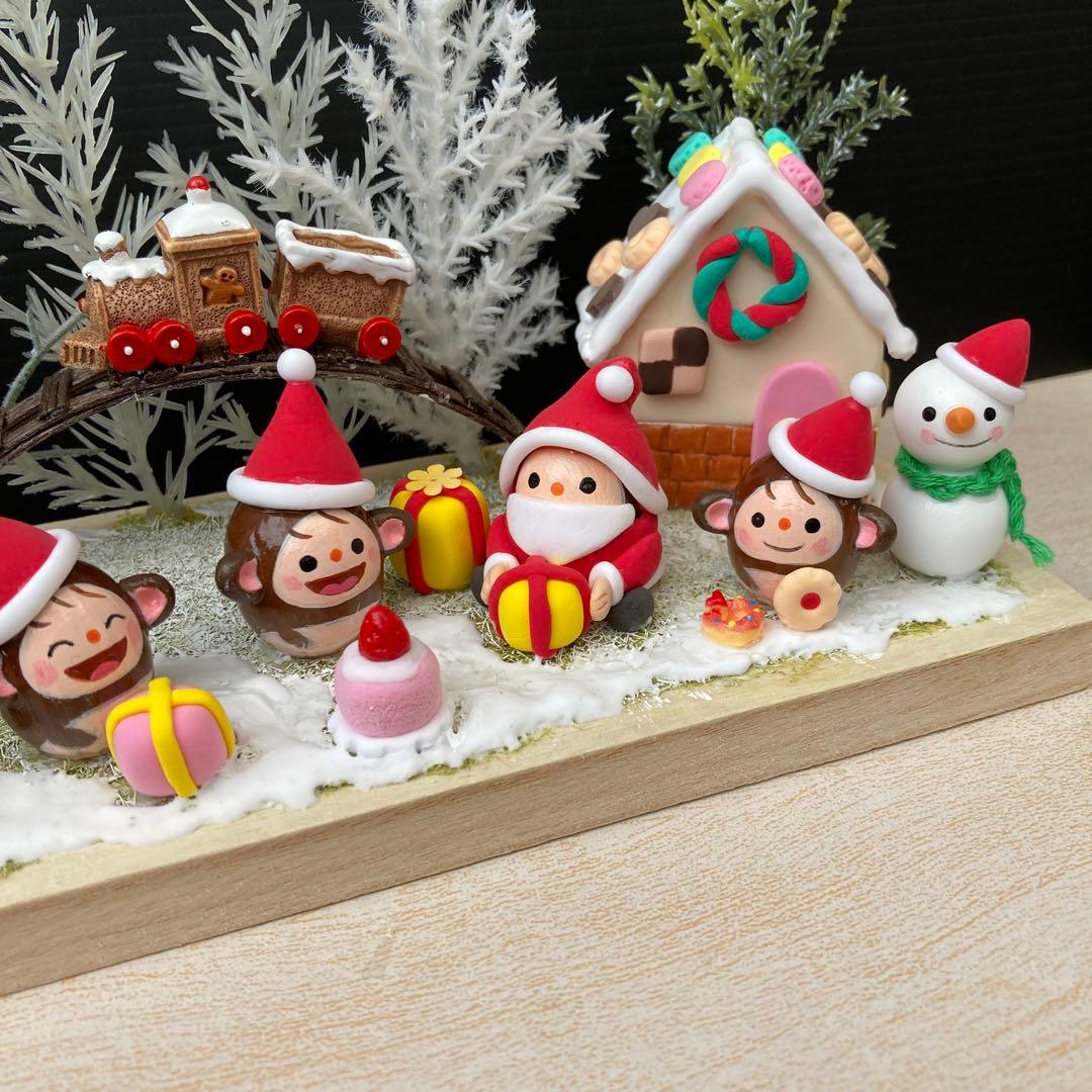 どんぐりアート クリスマス目立った傷や汚れなし