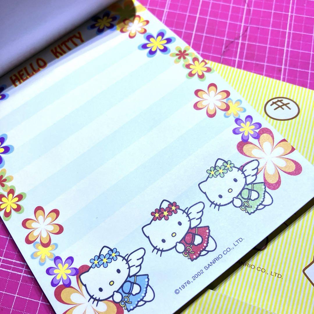 新品未開封サンリオキティレトロメモ帳2009年 ハローキティHello Kittyサンリオメモ帳平成レトロ2009年☆