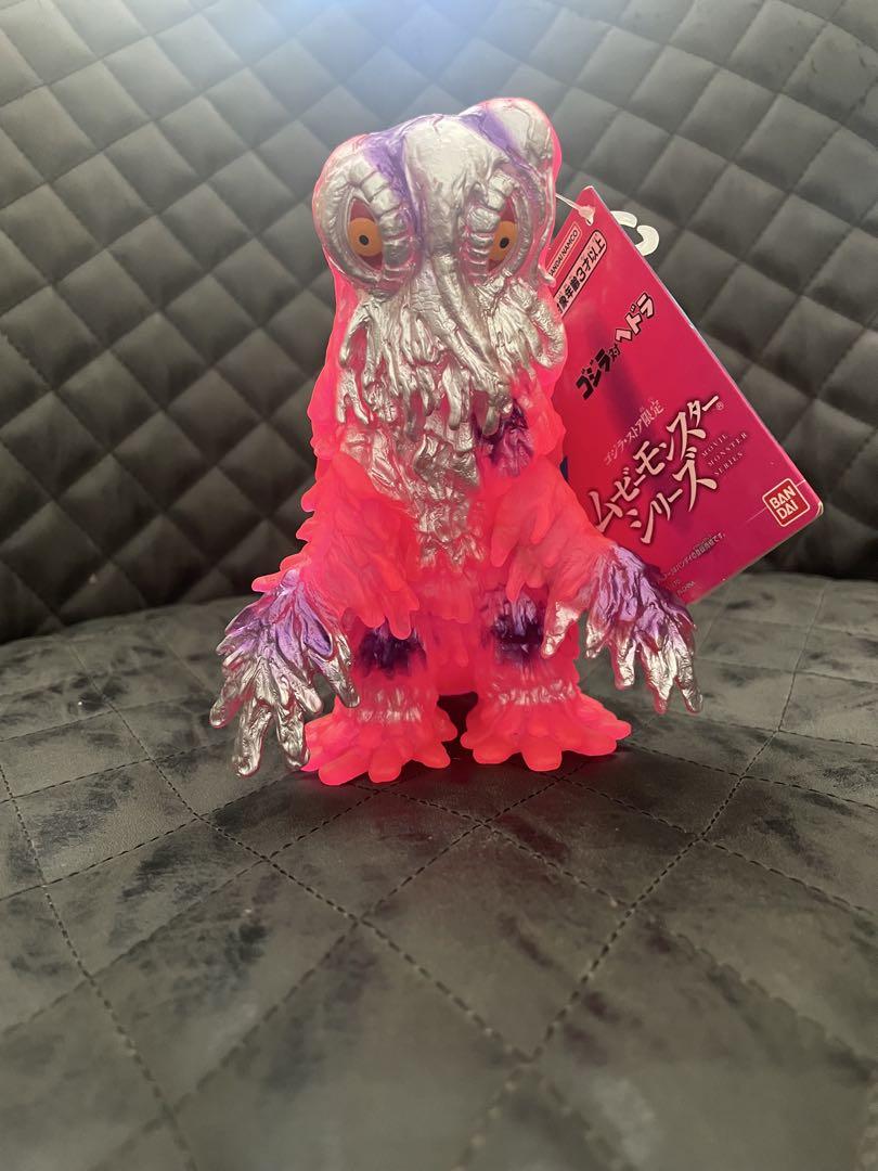 ヘドラ レトロピンク ムービーモンスター ソフビ ゴジラストア