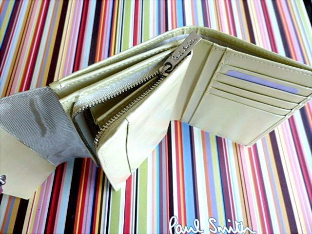 ■PAUL SMITH(ポールスミス)ファスナー付き２つ折り財布【未使用品】