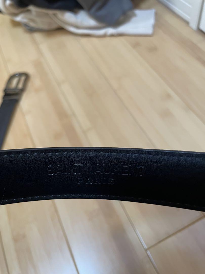 SAINT LAURENT ブラックベルト