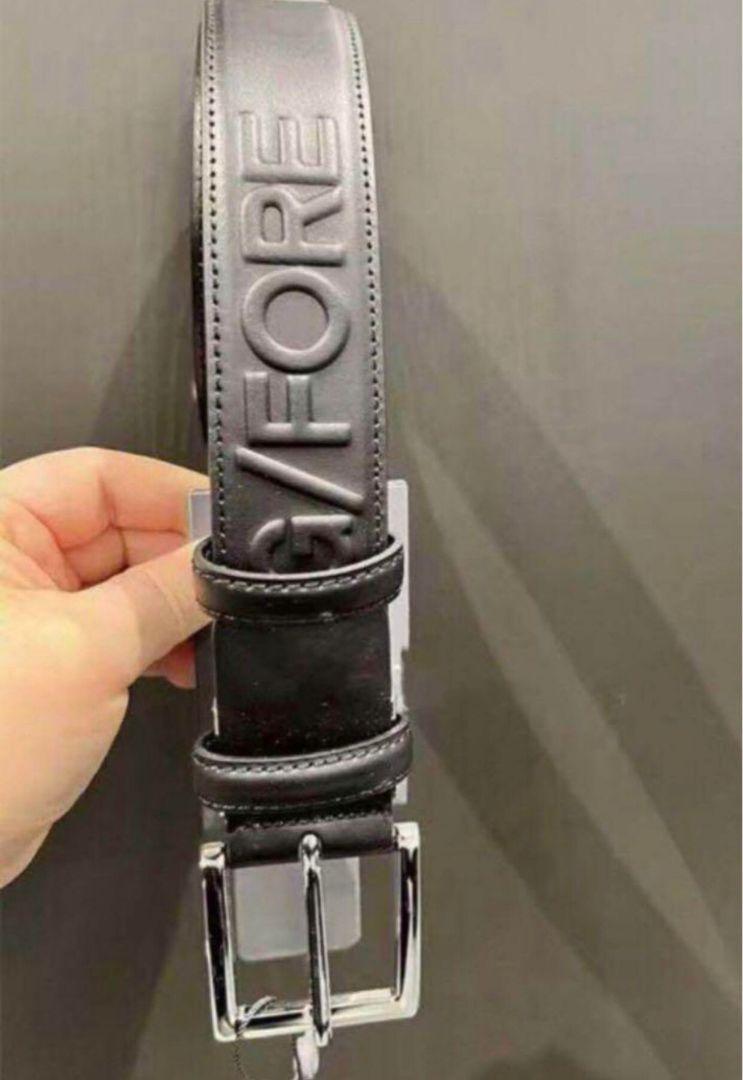 ジーフォア ゴルフ メンズ ベルト 新品 箱付き ゴルフ