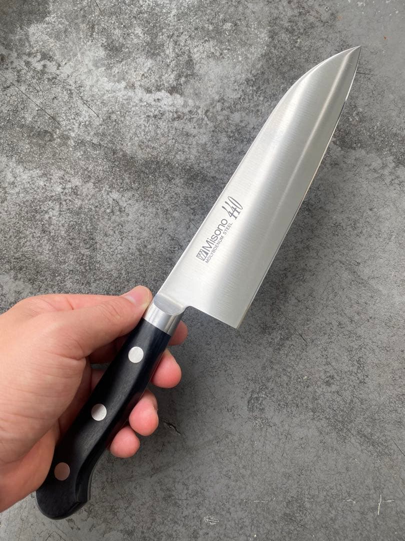 ミソノMISONO 440 三徳 180mm 和包丁 180mmミソノ刃物