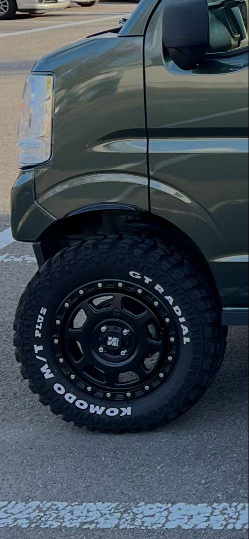 （美品）LT195/75R15 マットタイヤ