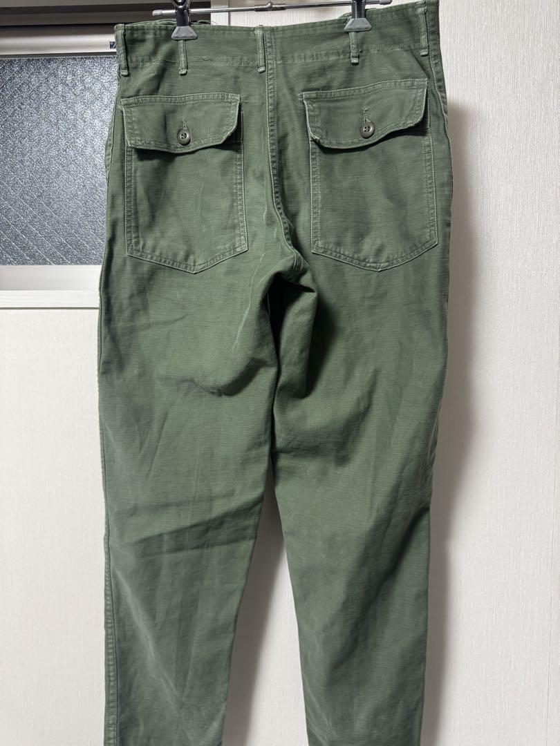 【希少】60s US military OG-107 ベイカーパンツ 30×29