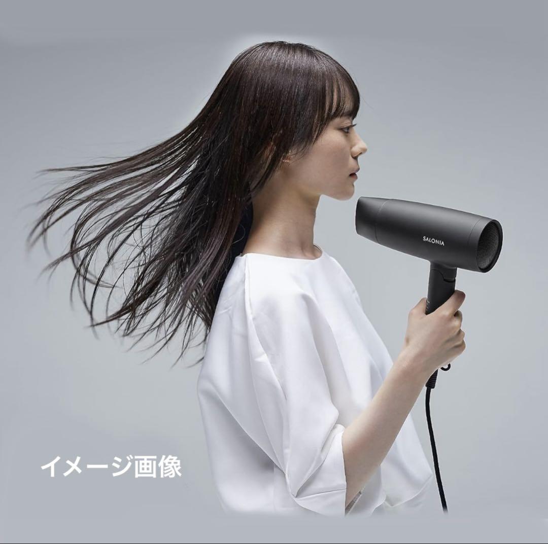 m060307m サロニア ヘアドライヤー SL-013BK ブラック