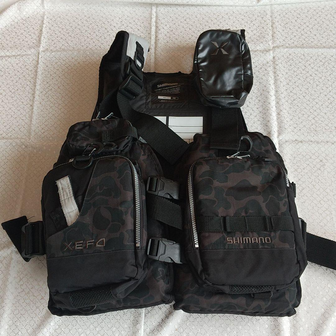 豊富な100%新品 美品 SHIMANO シマノ XEFO ゼフォー ライフジャケット kwRWg-m22492056439 新品2022