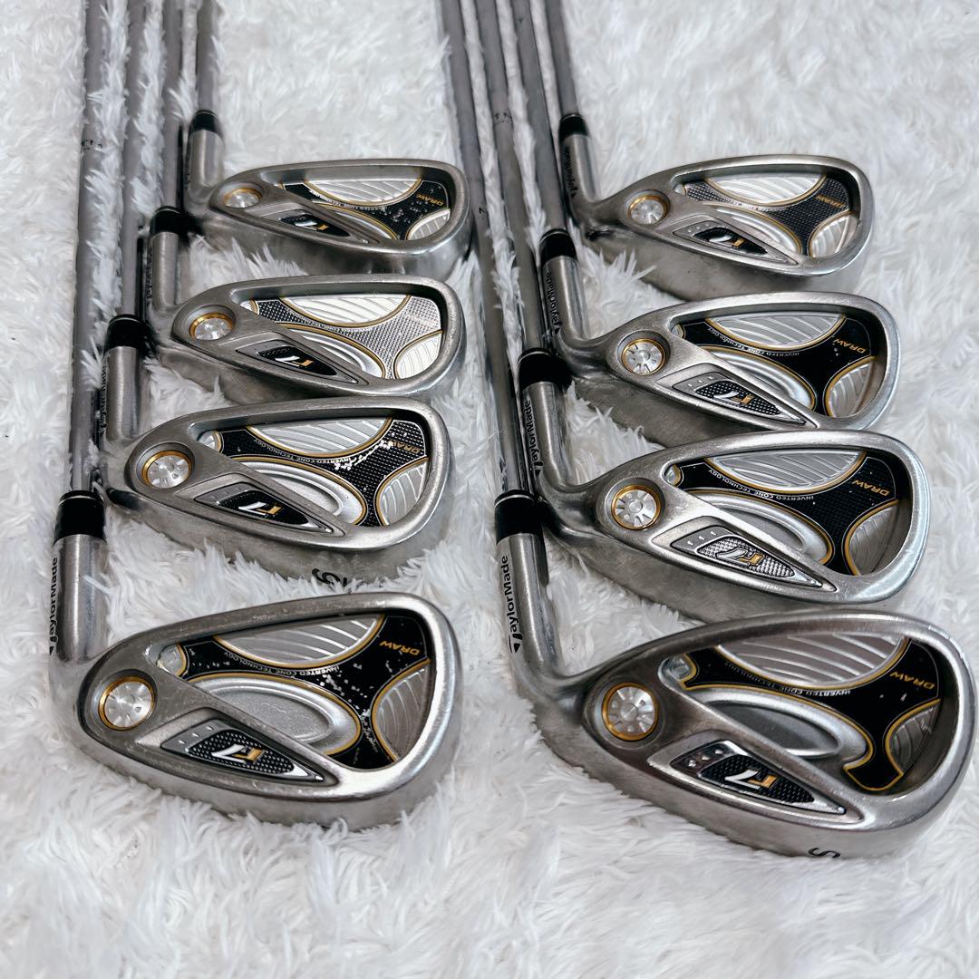 テーラーメイド　TaylorMade　アイアン　8本　R7 ゴルフ　初心者
