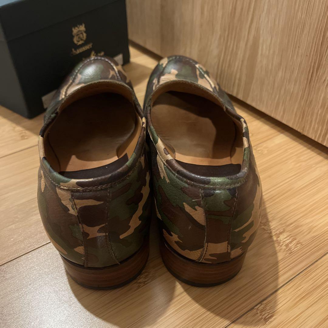 chausser コインローファー C-7003 カモフラ 希少 箱付き