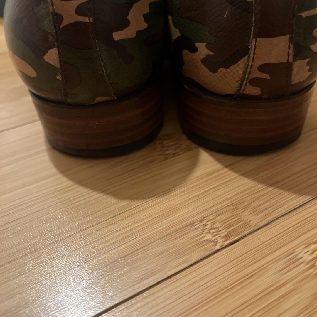 chausser コインローファー C-7003 カモフラ 希少 箱付き