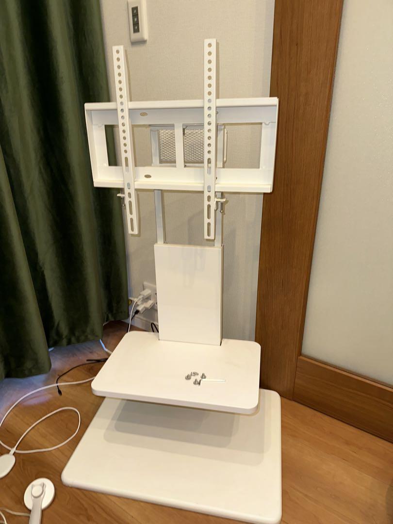 テレビスタンド　テレビ台　白