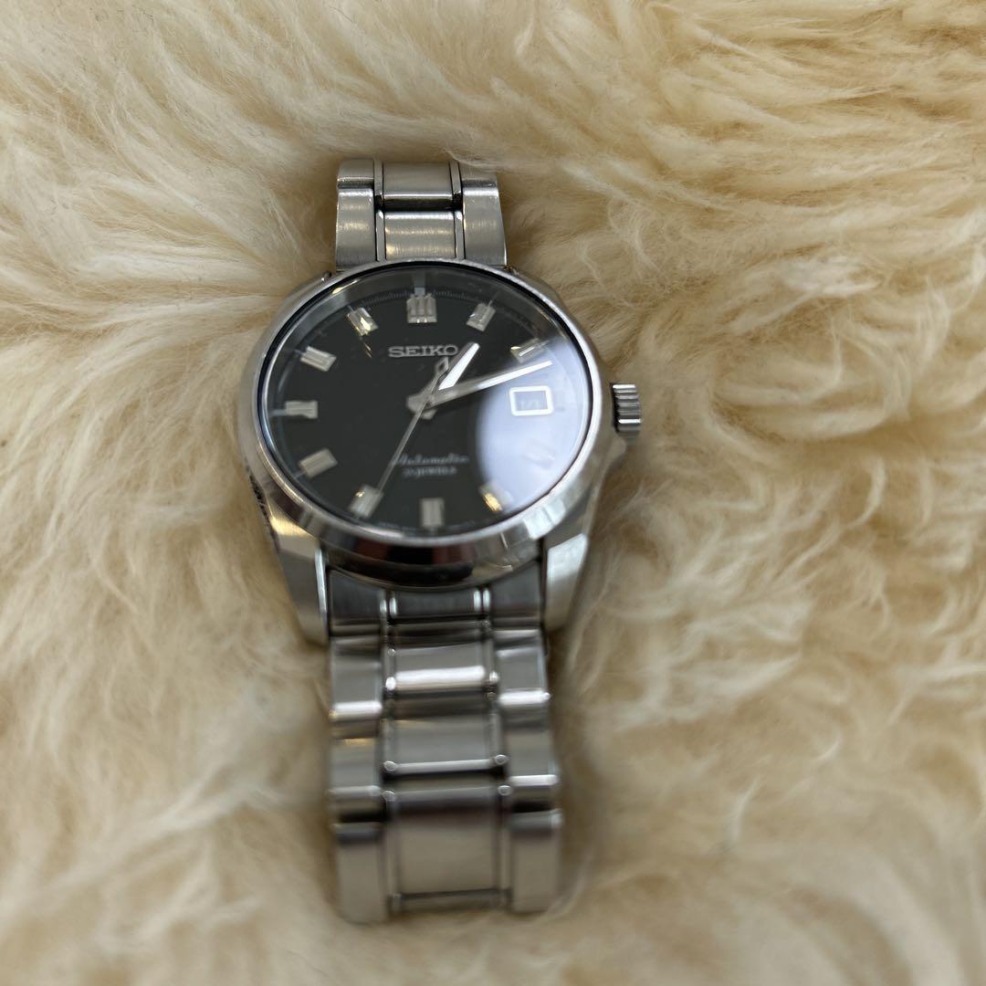 SEIKO メカニカルSARB021 黒文字盤 オーバーホール必要 予備コマ付