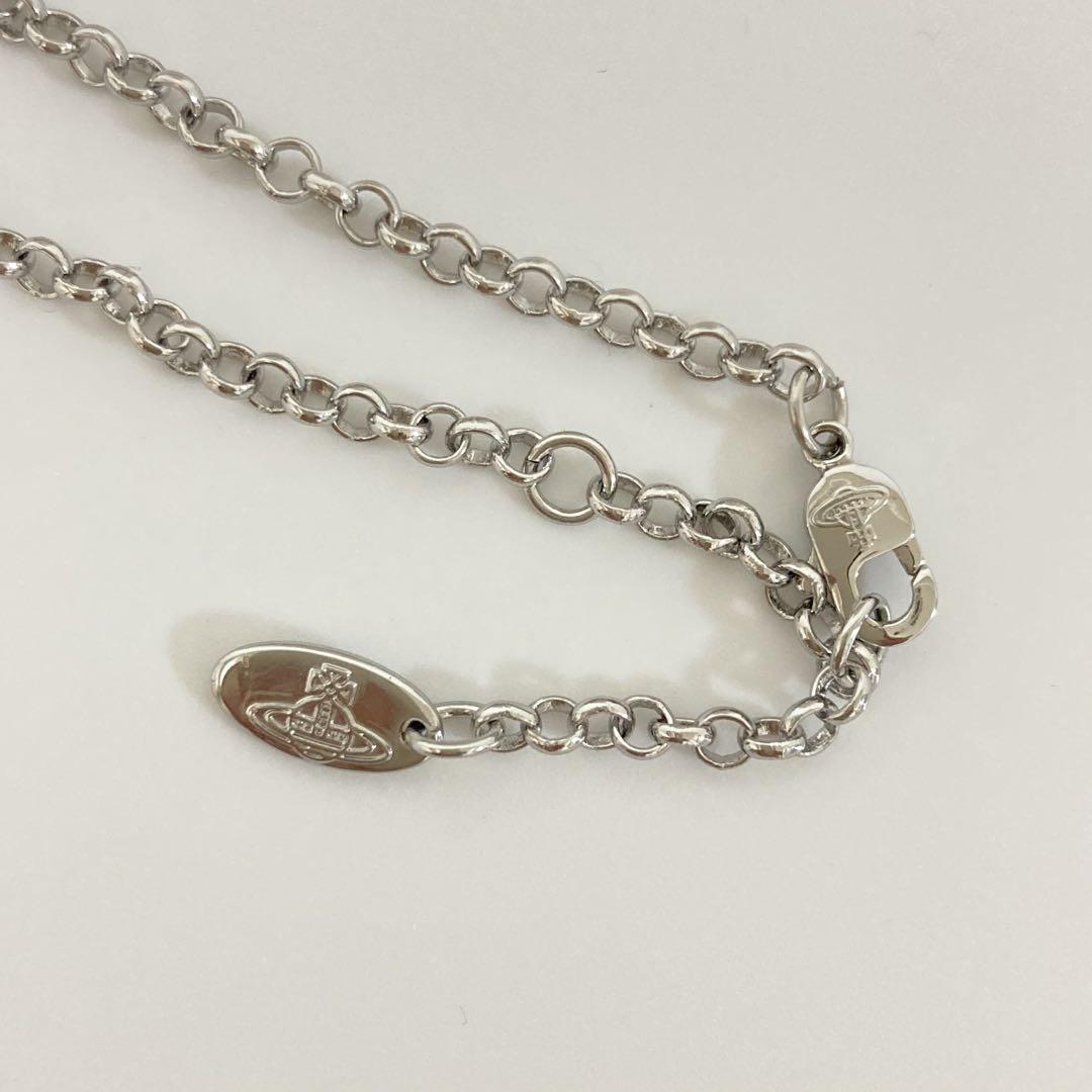 Vivienne Westwood ストーンオーブネックレス　シルバー